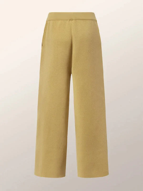 Ninth Pants Wide Leg Solid Color Pants Trousers - Image 8