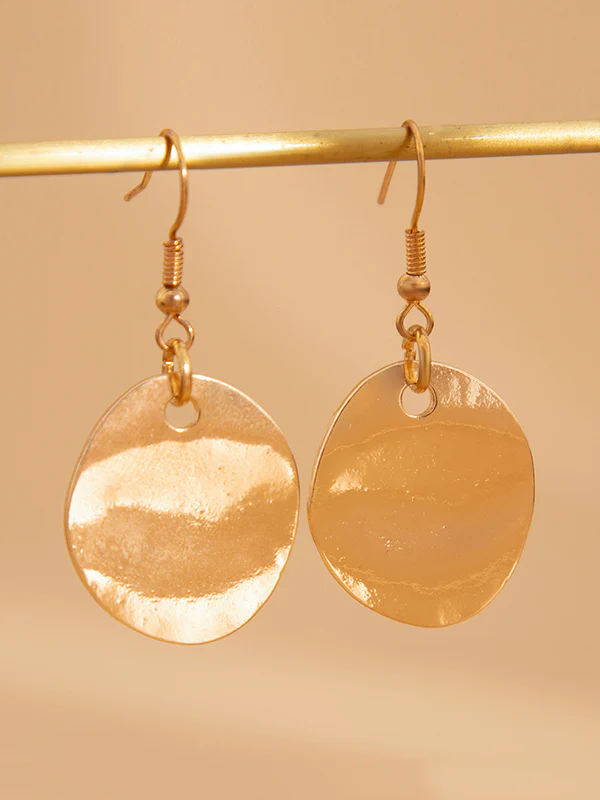 Normcore Chains Geometric Drop Earrings - Image 3