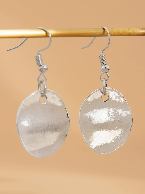 Normcore Chains Geometric Drop Earrings - Image 4