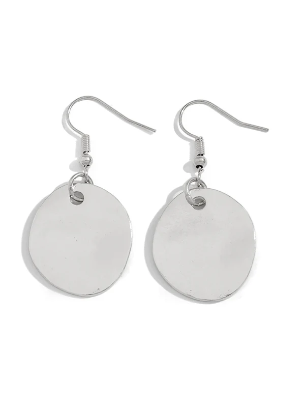Normcore Chains Geometric Drop Earrings - Image 6