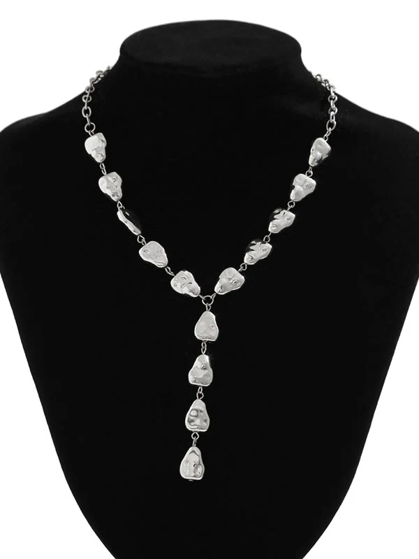 Normcore Chains Geometric Necklaces Accessories - Image 11
