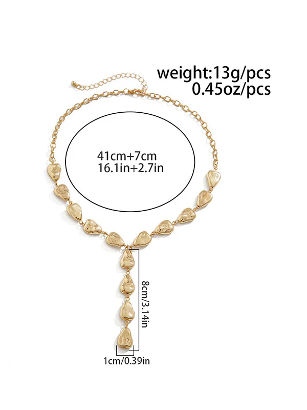 Normcore Chains Geometric Necklaces Accessories - Image 14