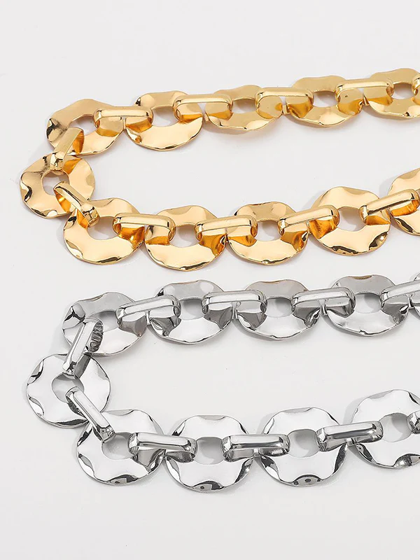 Normcore Chains Geometric Necklaces Accessories - Image 11