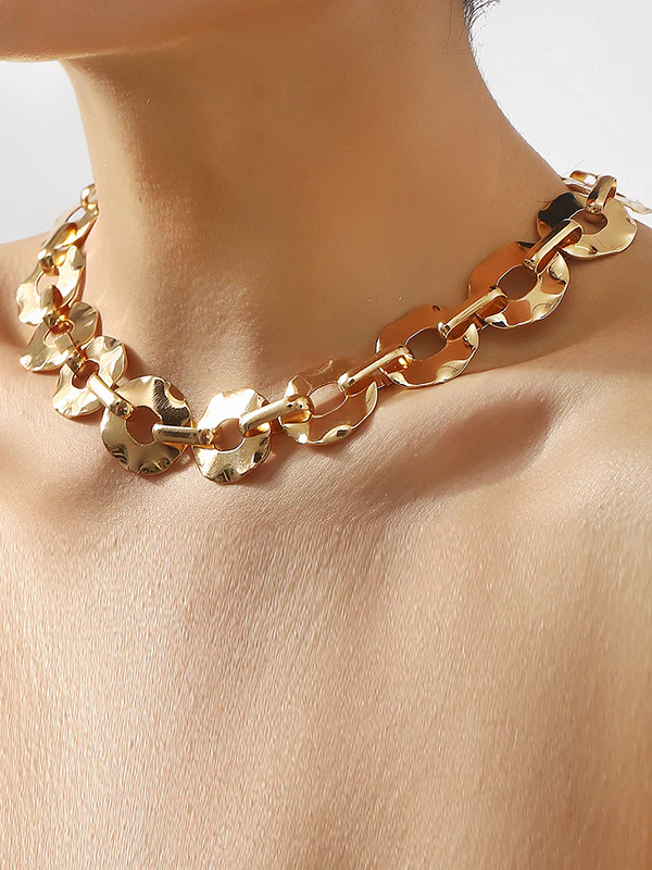 Normcore Chains Geometric Necklaces Accessories - Image 5