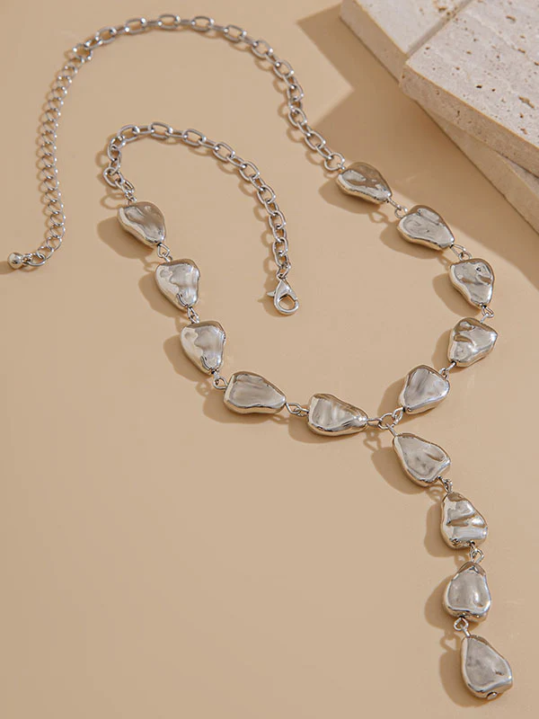 Normcore Chains Geometric Necklaces Accessories - Image 9
