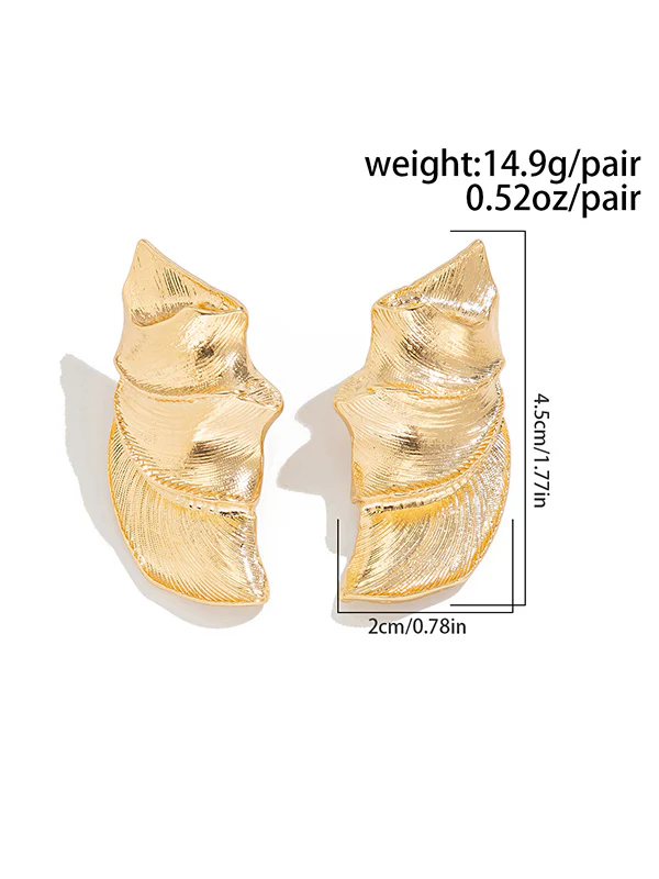 Normcore Geometric Drop Earrings - Image 10