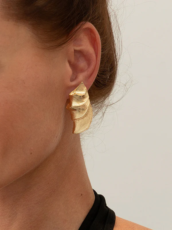 Normcore Geometric Drop Earrings - Image 6