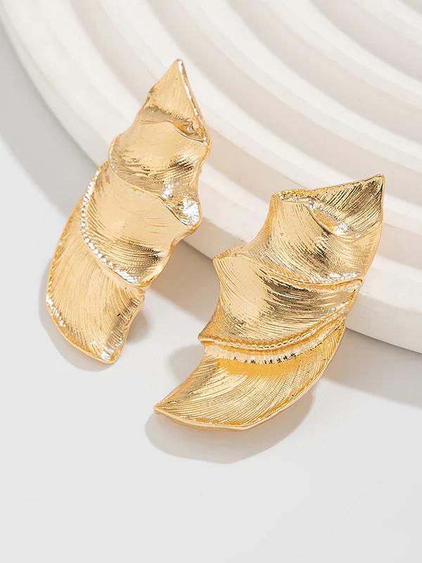 Normcore Geometric Drop Earrings - Image 7