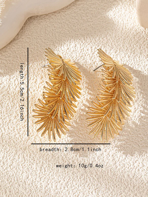Normcore Geometric Drop Earrings - Image 5