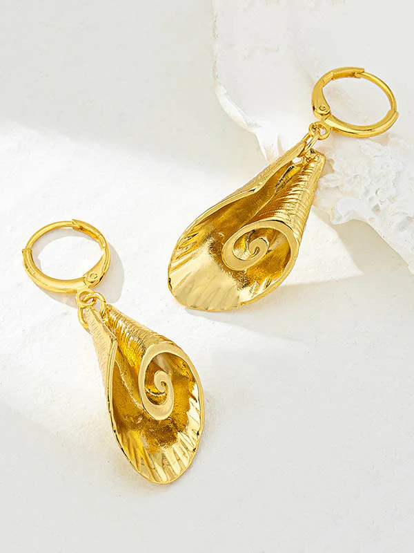 Normcore Geometric Drop Earrings - Image 3