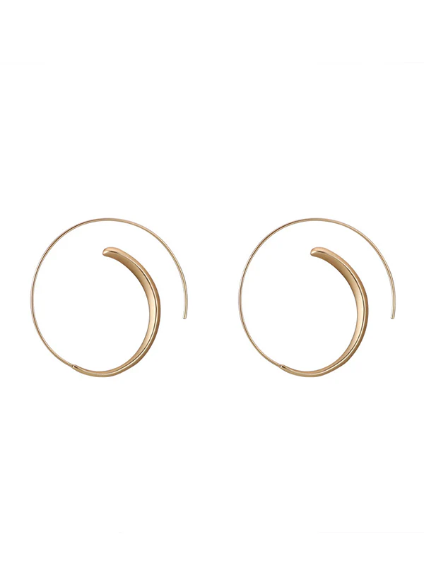 Normcore Geometric Matte Earrings - Image 7