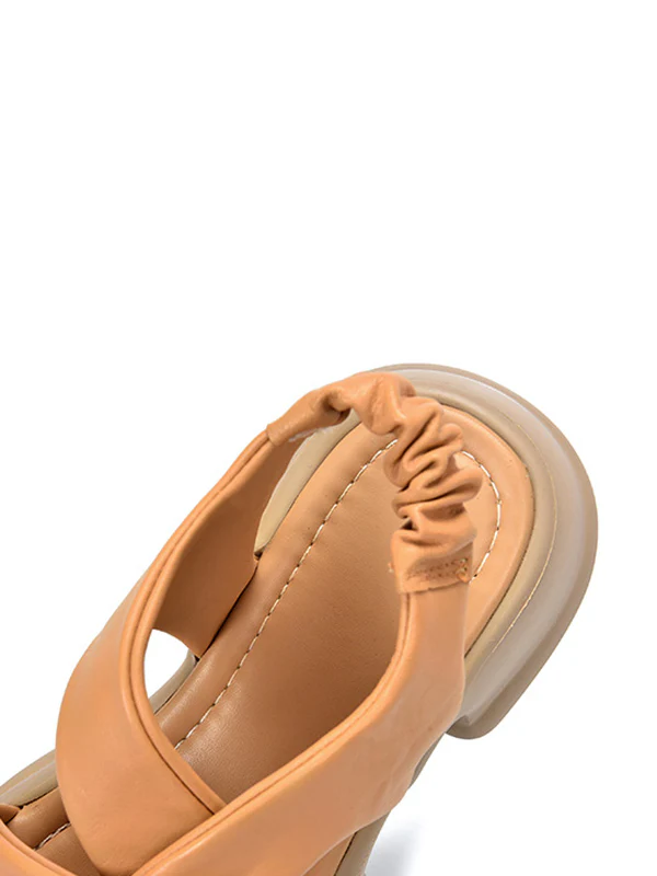 Open Toe Platform Shoes Sandals - Image 25
