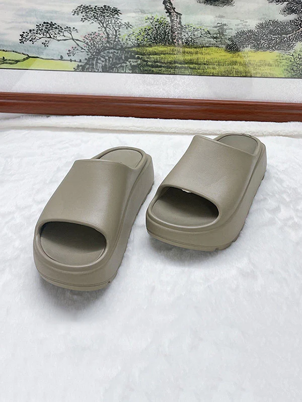 Open Toe Platform Shoes Slippers - Image 10