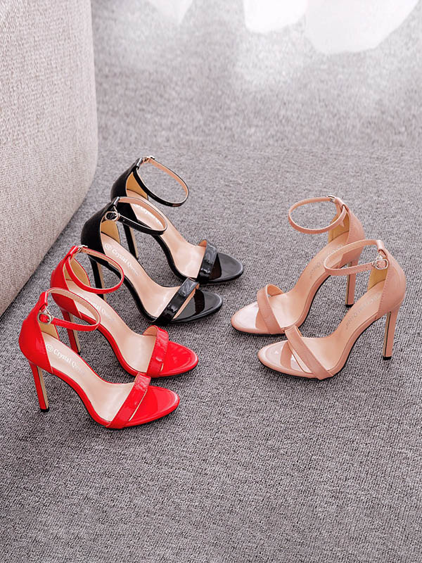 Open Toe Split-Joint Pumps Sandals - Image 13