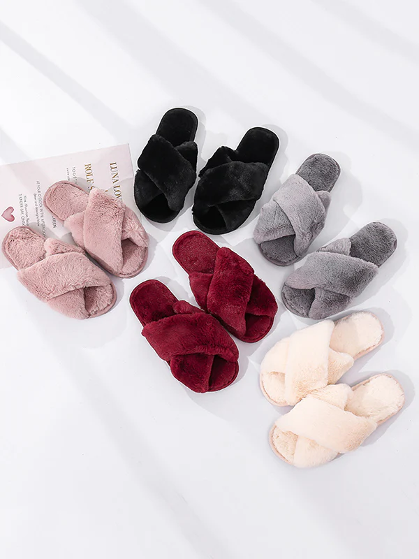 Open Toe Split-Joint Slippers - Image 30