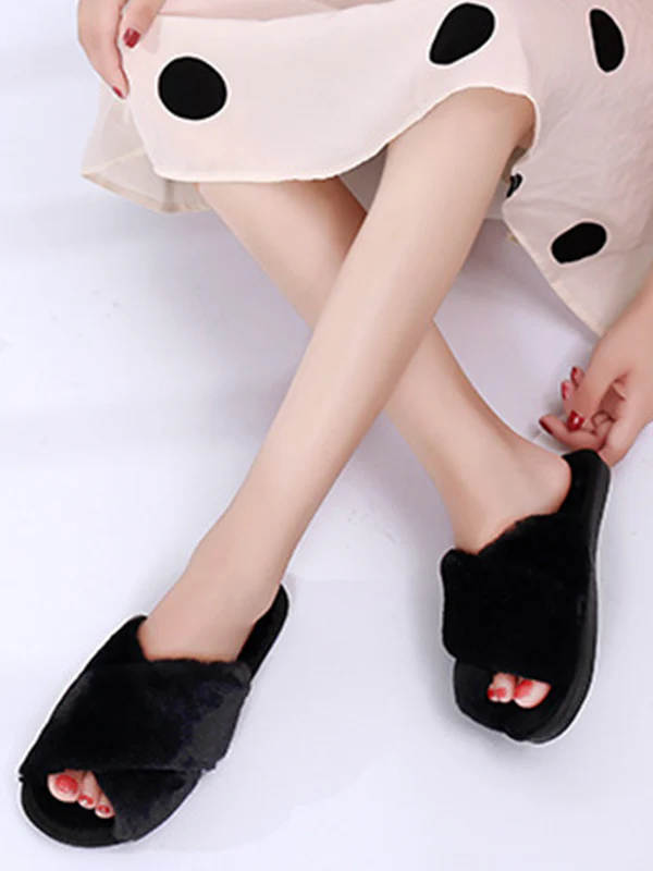 Open Toe Split-Joint Slippers - Image 5