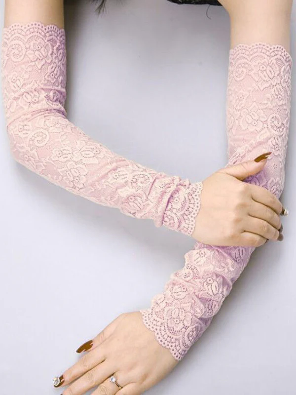Original 7 Colors Lace Hollow Embroidered Sleevelet Accessories - Image 2