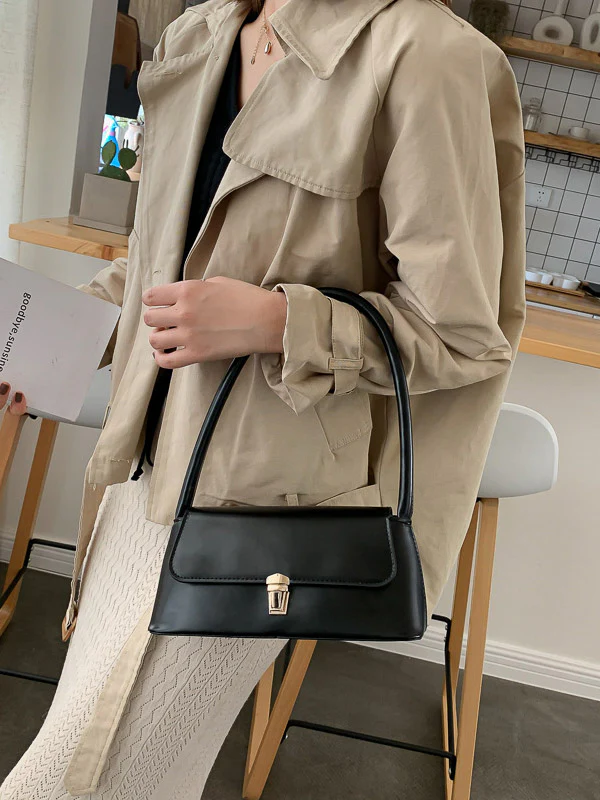 Original Chic 4 Colors Leather Shoulder Bag - Image 10