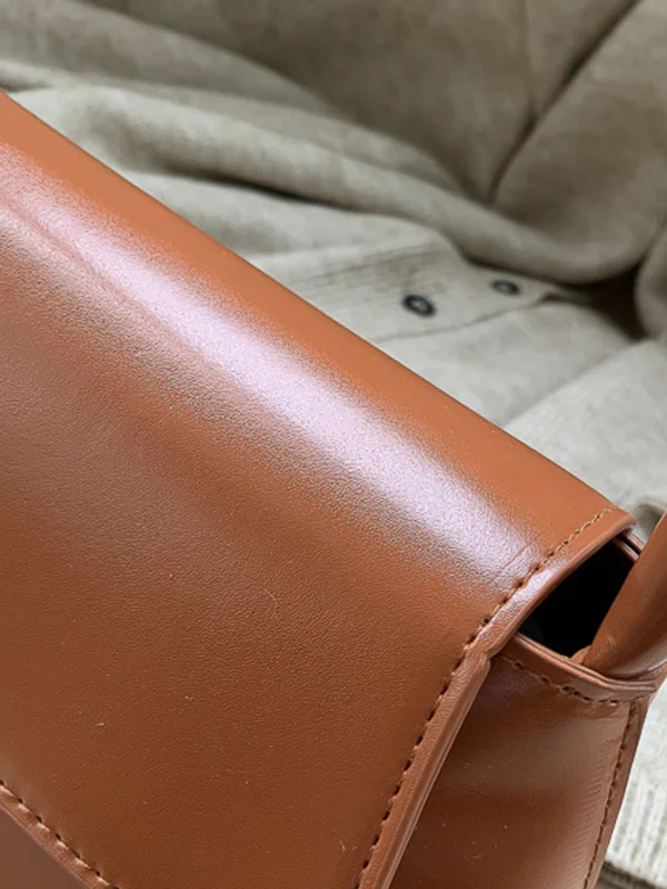 Original Chic 4 Colors Leather Shoulder Bag - Image 20