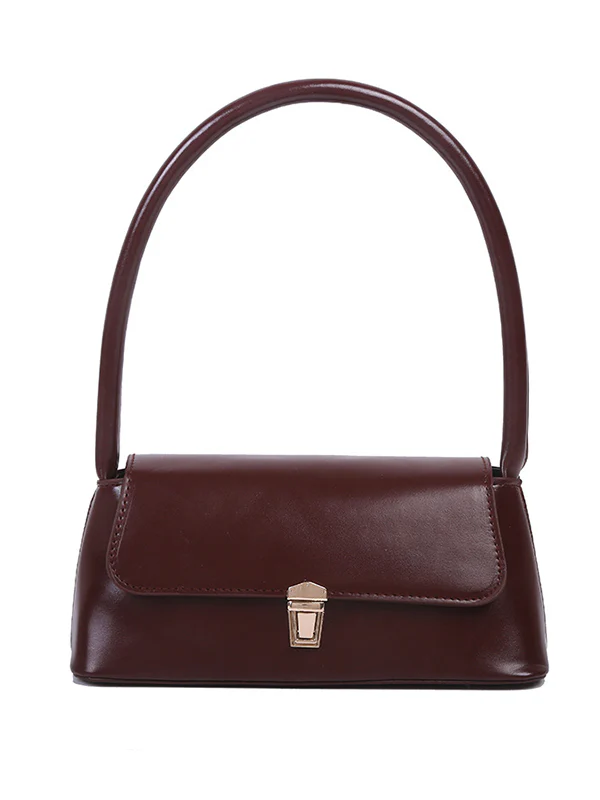 Original Chic 4 Colors Leather Shoulder Bag - Image 22