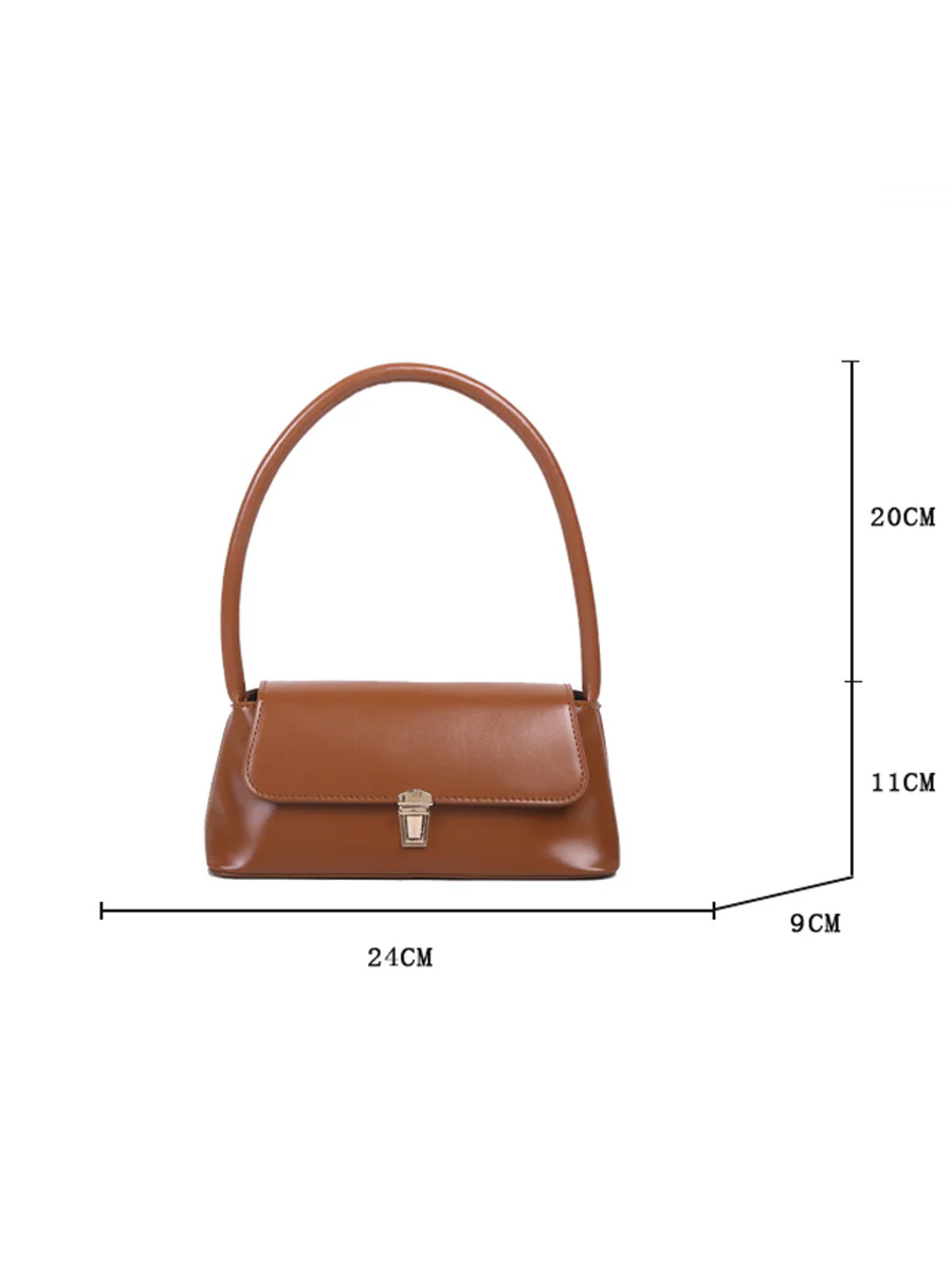 Original Chic 4 Colors Leather Shoulder Bag - Image 23