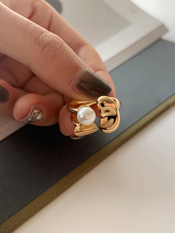 Original Chic Beads Simple Ring - Image 3