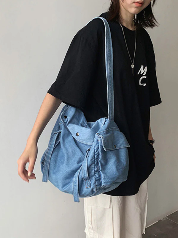 Original Cool Denim Sling Bag - Image 5