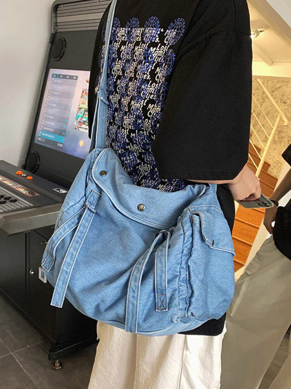 Original Cool Denim Sling Bag - Image 8