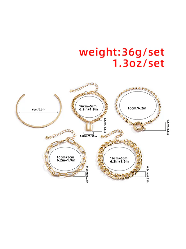 Original Cool Hip-Hop Chains Bracelet - Image 7