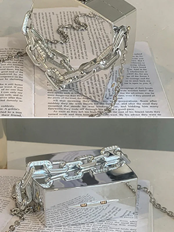 Original Creation Chains Solid Color Bags Accessories - Image 10