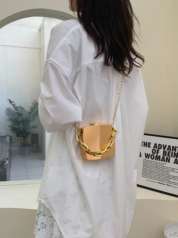 Original Creation Chains Solid Color Bags Accessories - Image 8