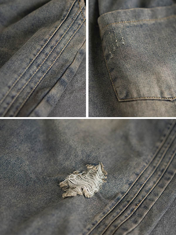 Original Embroidered Wide-Leg Column Jean Pants - Image 11