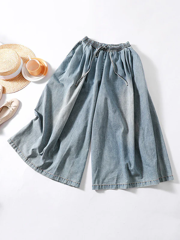 Original Empire Wide Leg Jean Pants - Image 6