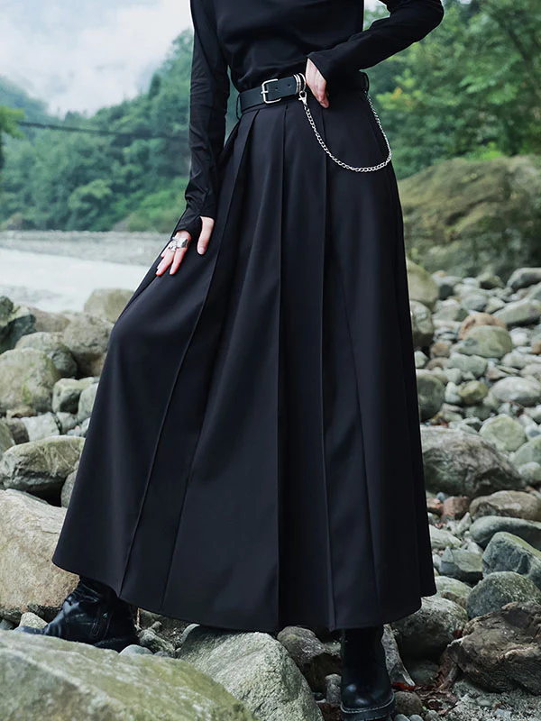 Original Pleats Empire A-Line Skirt - Image 2