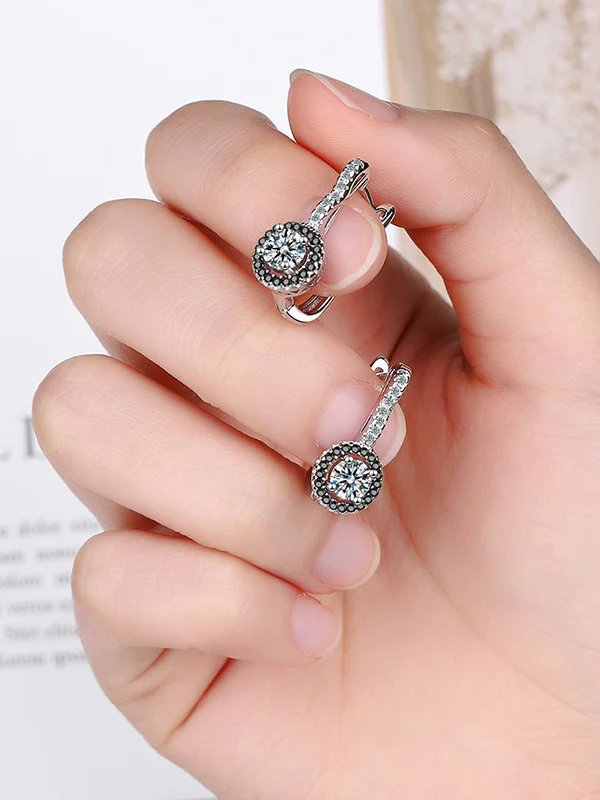 Original Rhinestone Earrings - Image 3