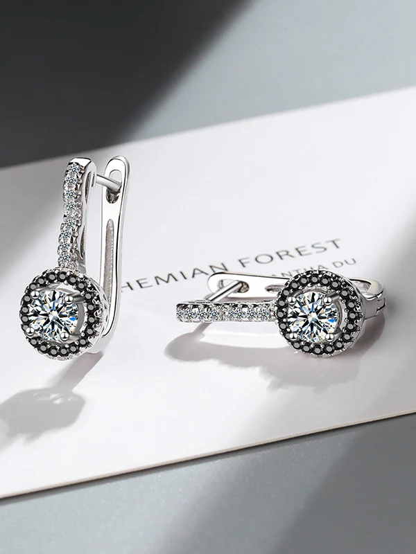 Original Rhinestone Earrings - Image 4