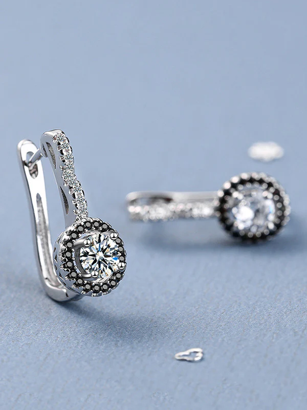 Original Rhinestone Earrings - Image 5