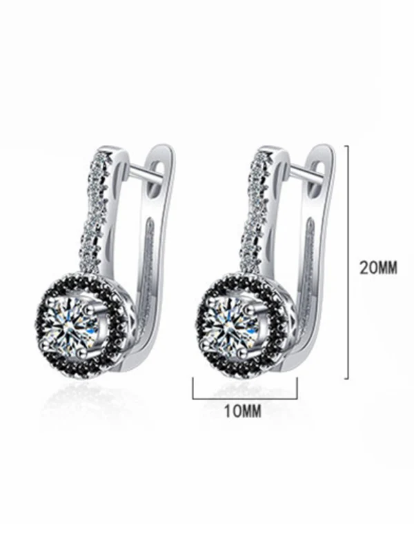 Original Rhinestone Earrings - Image 7