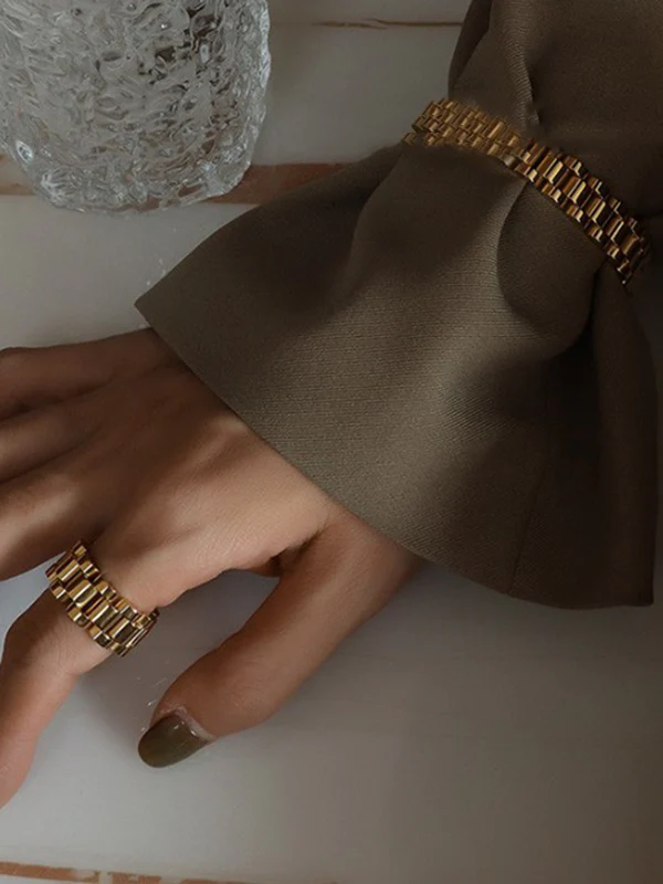 Original Simple Cool Solid Color Ring - Image 3