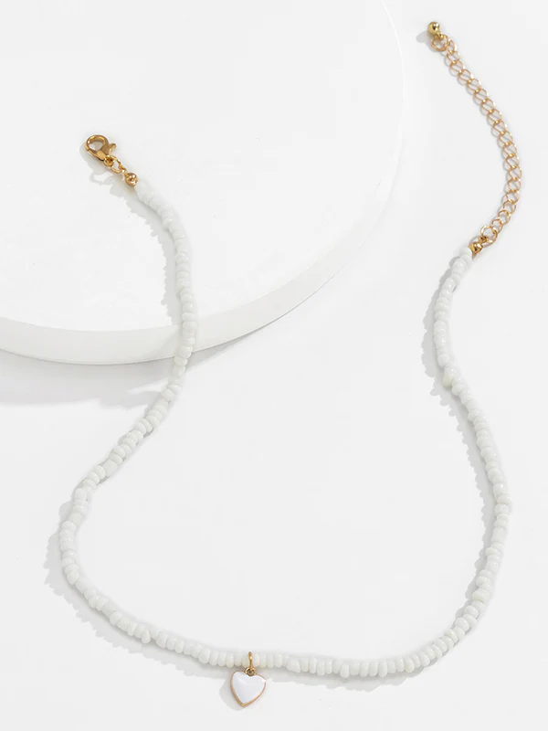 Original Solid Color Beads Necklace - Image 12