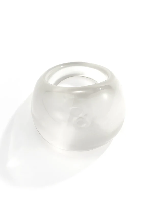 Original Solid Color Geometric Resin Rings Accessories - Image 15