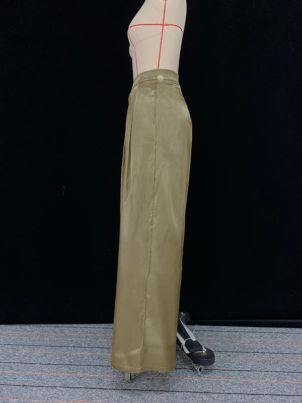 Original Solid Color Hoodies&Wide Leg Pants Two Pieces Set - Image 10