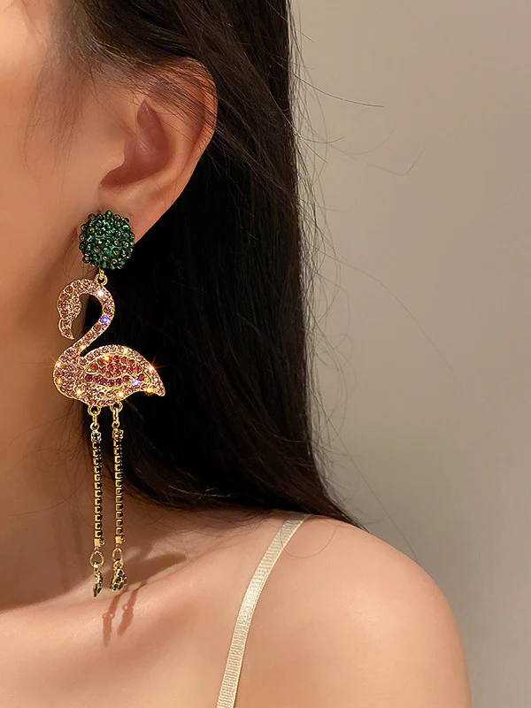Original Statement Animal Shape Earrings - Image 2