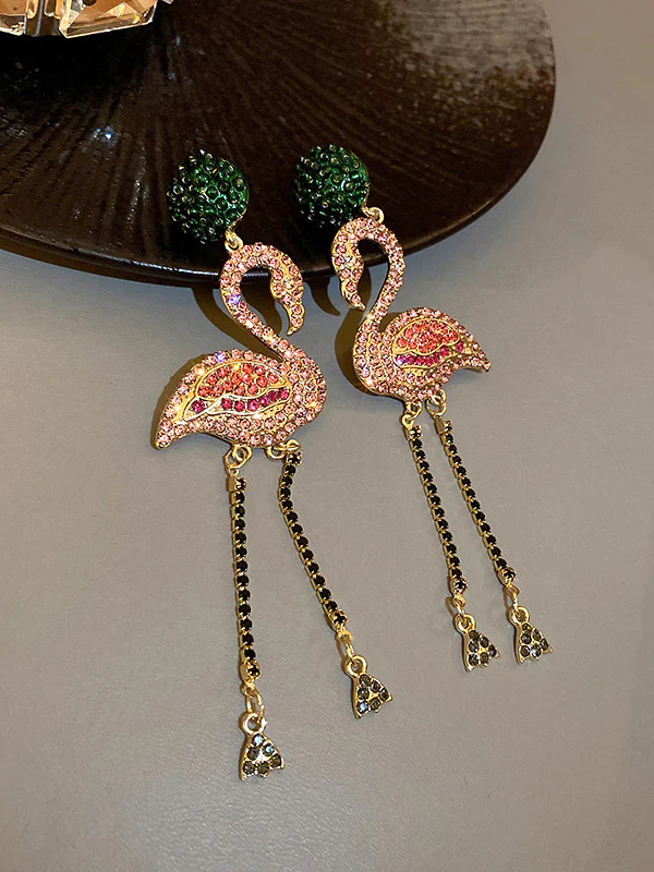 Original Statement Animal Shape Earrings - Image 5