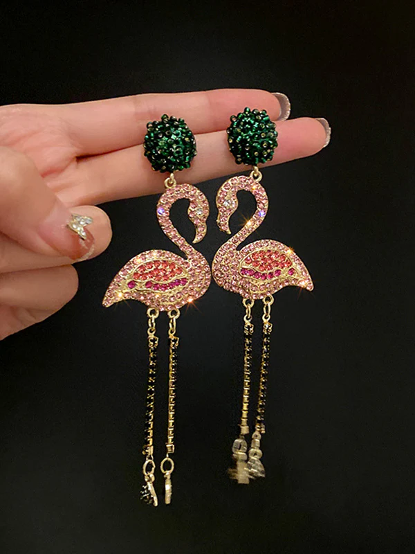 Original Statement Animal Shape Earrings - Image 6