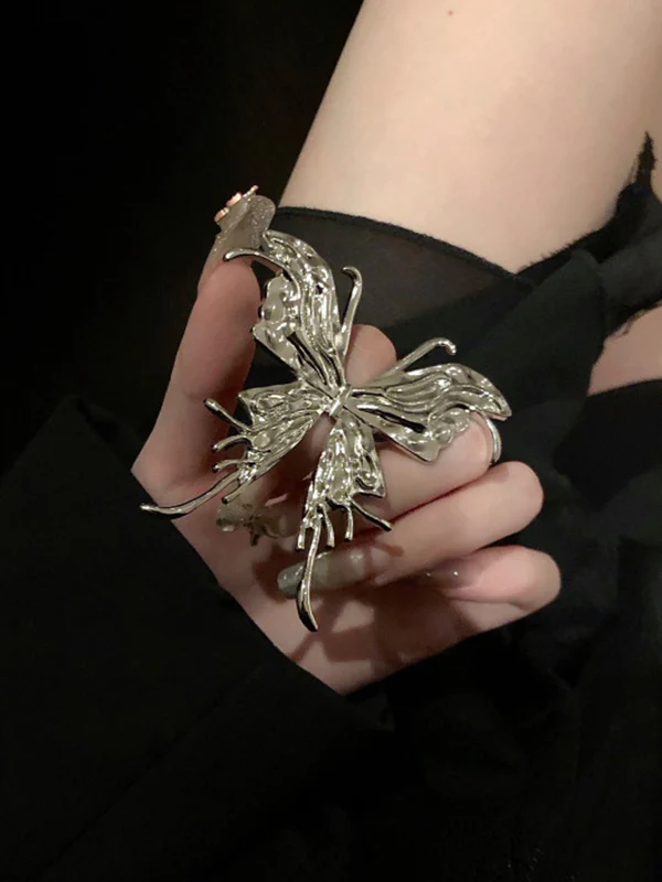 Original Statement Butterfly Shape Ring - Image 5