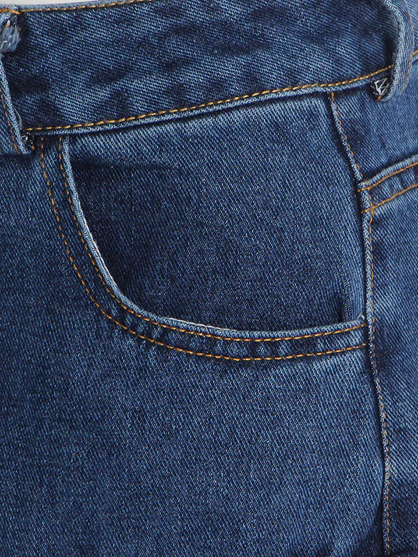 Original Wide Leg Loose Split-Joint With Big Pockets Jean Pants Bottoms - Image 9