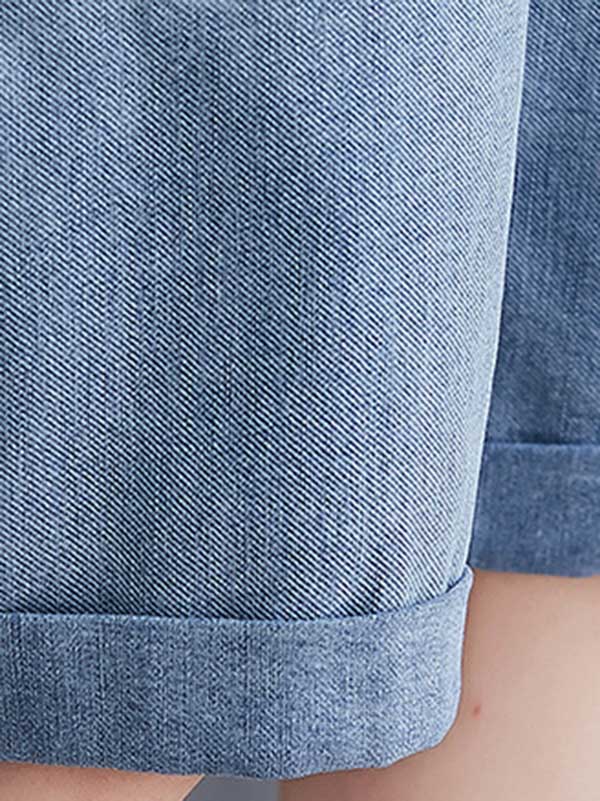 Original With Pocket Denim Overalls - Image 12