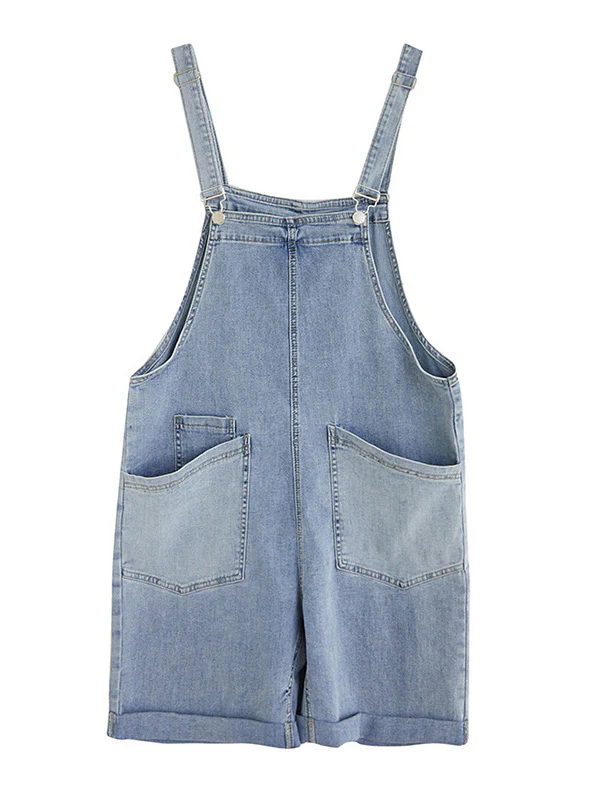 Original With Pocket Denim Overalls - Image 9
