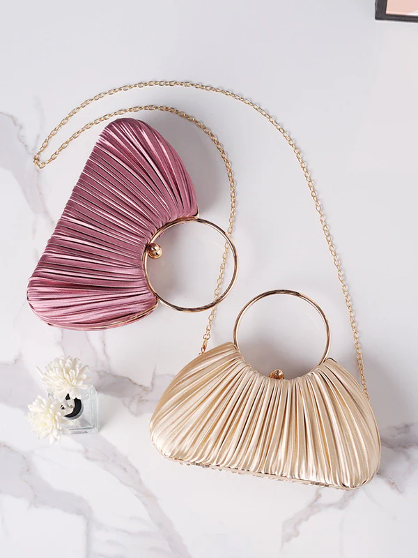 Pleated Split-Joint Bags Handbags - Image 4